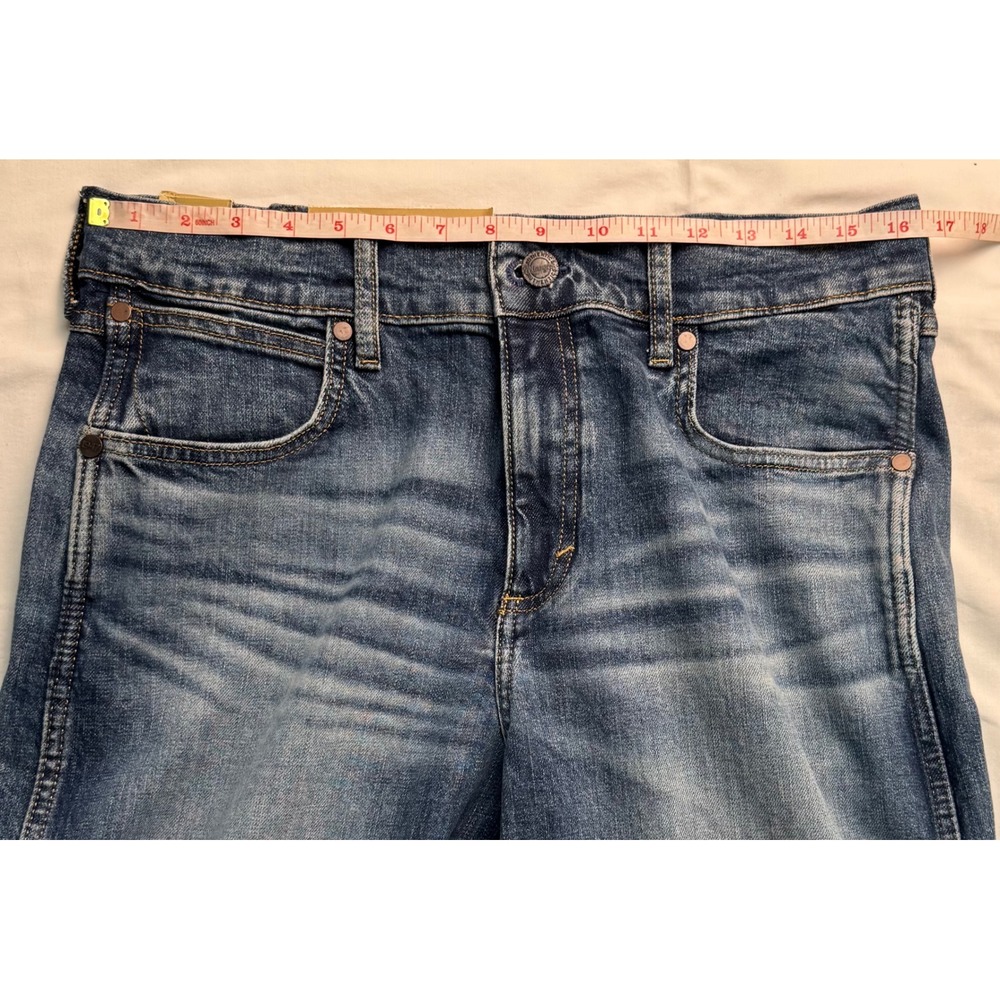 Wrangler Retro Slim Boot Jeans Mens 33x32 Medium Wash Western Denim - Picture 8 of 16